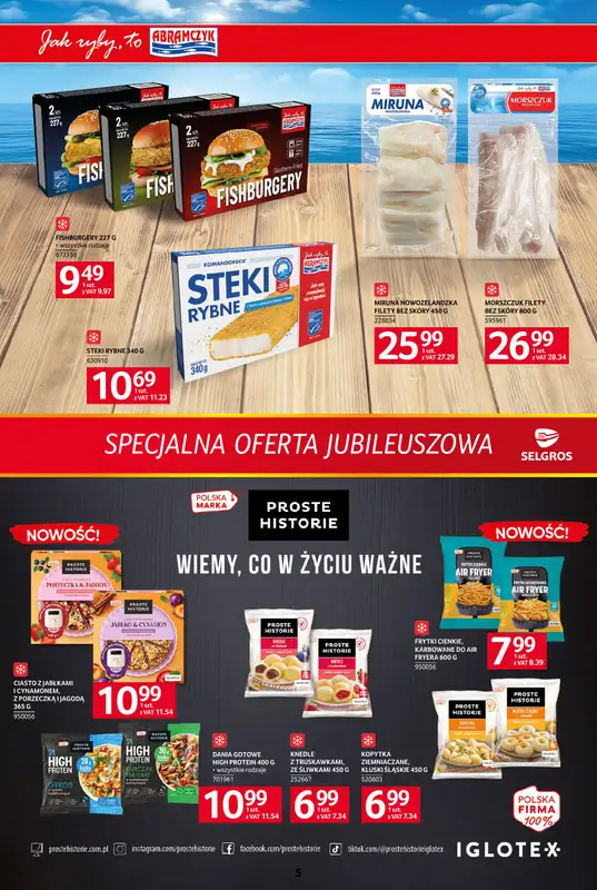 Selgros - gazetka promocyjna Specjalna Oferta Jubileuszowa od czwartku 22.10 do środy 04.11 - strona 5