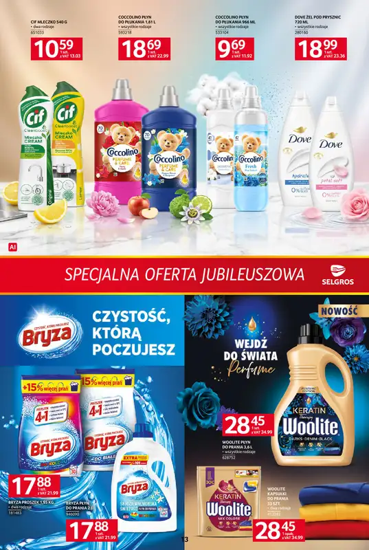 Selgros - gazetka promocyjna Specjalna Oferta Jubileuszowa od czwartku 22.10 do środy 04.11 - strona 13