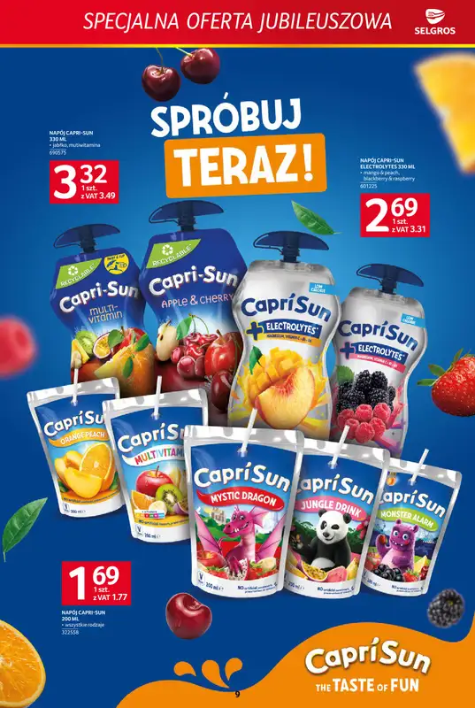 Selgros - gazetka promocyjna Specjalna Oferta Jubileuszowa od czwartku 22.10 do środy 04.11 - strona 9