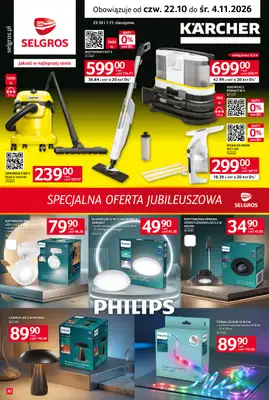 Selgros - gazetka promocyjna Specjalna Oferta Jubileuszowa od czwartku 22.10 do środy 04.11