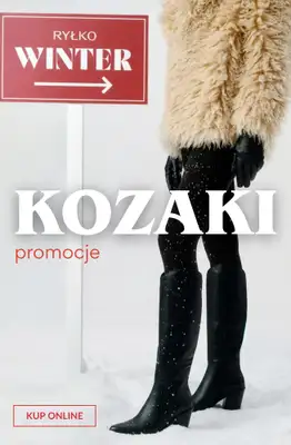 Ryłko - gazetka promocyjna KOZAKI damskie na PROMOCJI od poniedziałku 26.10 