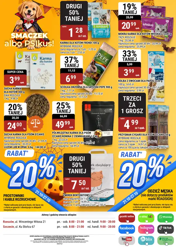bi1 - gazetka promocyjna Gazetka Rzeszów I Wywołujemy strasznie dobre okazje od środy 21.10 do wtorku 03.11 - strona 30