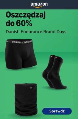 Amazon - gazetka promocyjna Do -60% Danish Endurance Brand Days od poniedziałku 26.10 