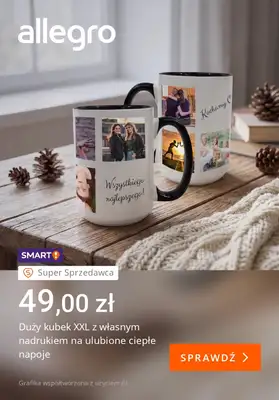 Allegro - gazetka promocyjna Ciepłe koce i kubki na herbatę od wtorku 27.10 do poniedziałku 02.11 - strona 4