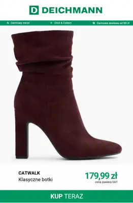 Deichmann - gazetka promocyjna Tylko online od poniedziałku 26.10  - strona 9