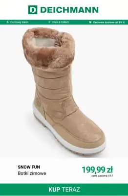 Deichmann - gazetka promocyjna Tylko online od poniedziałku 26.10  - strona 5
