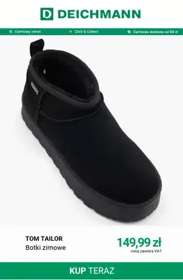 Deichmann - gazetka promocyjna Tylko online od poniedziałku 26.10  - strona 8
