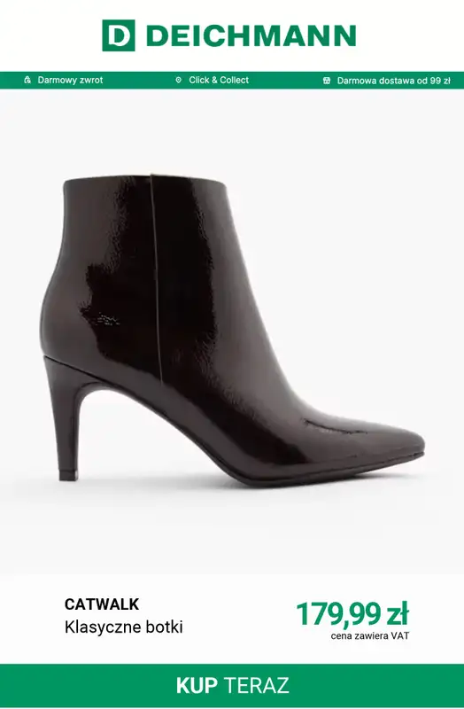Deichmann - gazetka promocyjna Tylko online od poniedziałku 26.10  - strona 2