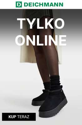Deichmann - gazetka promocyjna Tylko online od poniedziałku 26.10 