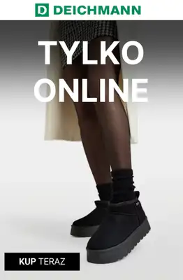 Deichmann - gazetka promocyjna Tylko online od poniedziałku 26.10 