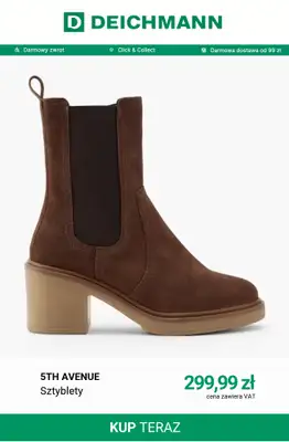 Deichmann - gazetka promocyjna Tylko online od poniedziałku 26.10  - strona 3