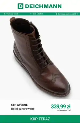 Deichmann - gazetka promocyjna Tylko online od poniedziałku 26.10  - strona 6