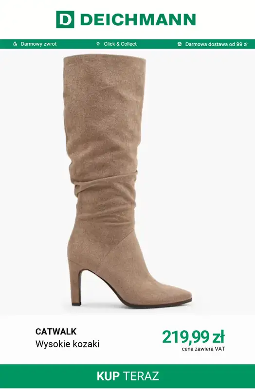 Deichmann - gazetka promocyjna Tylko online od poniedziałku 26.10  - strona 12