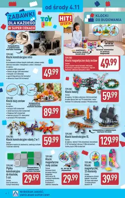 Aldi - gazetka promocyjna Klocki dla dzieci w super cenach! od środy 04.11 do soboty 07.11 - strona 4