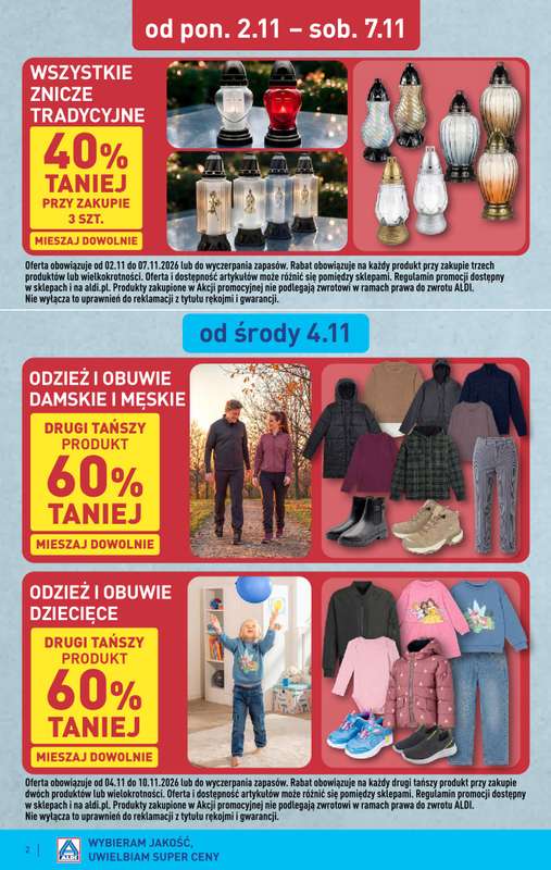 Aldi - gazetka promocyjna Klocki dla dzieci w super cenach! od środy 04.11 do soboty 07.11 - strona 2