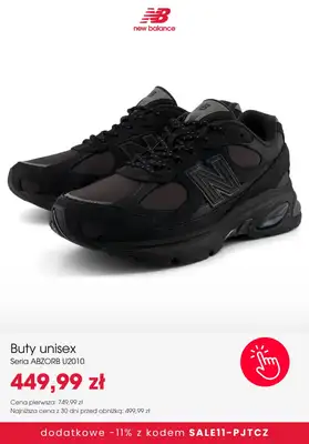New Balance - gazetka promocyjna Extra  -11% na SALE z kodem od poniedziałku 26.10 do niedzieli 01.11 - strona 9