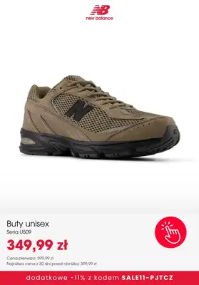 New Balance - gazetka promocyjna Extra  -11% na SALE z kodem od poniedziałku 26.10 do niedzieli 01.11 - strona 4