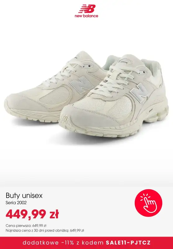 New Balance - gazetka promocyjna Extra  -11% na SALE z kodem od poniedziałku 26.10 do niedzieli 01.11 - strona 6