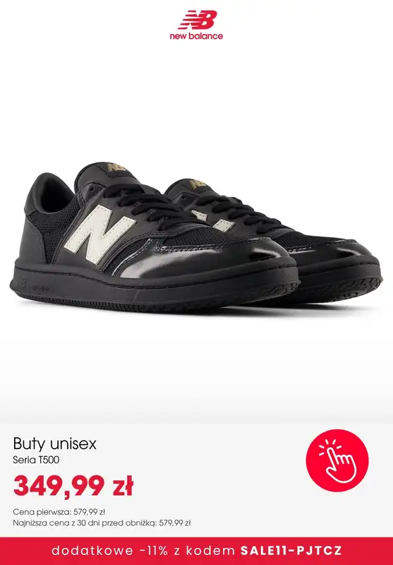 New Balance - gazetka promocyjna Extra  -11% na SALE z kodem od poniedziałku 26.10 do niedzieli 01.11 - strona 3