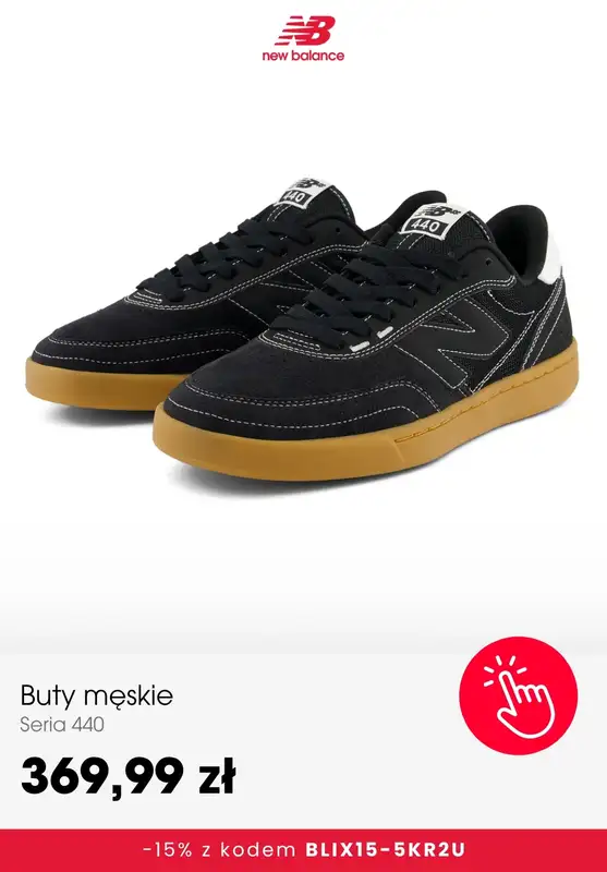 New Balance - gazetka promocyjna -15% na wybrane produkty od poniedziałku 26.10 do niedzieli 01.11 - strona 8