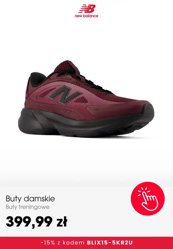 New Balance - gazetka promocyjna -15% na wybrane produkty od poniedziałku 26.10 do niedzieli 01.11 - strona 3