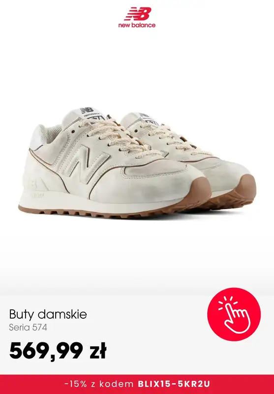 New Balance - gazetka promocyjna -15% na wybrane produkty od poniedziałku 26.10 do niedzieli 01.11 - strona 4