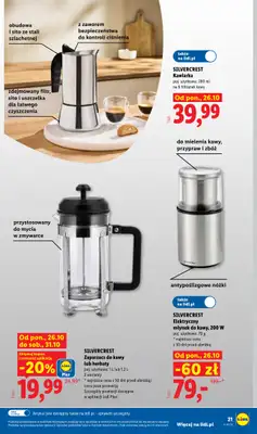 Lidl - gazetka promocyjna Katalog od poniedziałku 26.10 do soboty 31.10 - strona 25