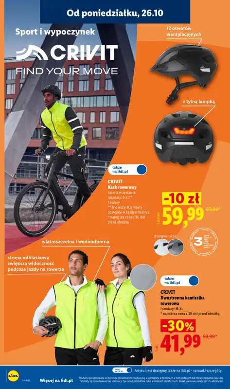 Lidl - gazetka promocyjna Katalog od poniedziałku 26.10 do soboty 31.10 - strona 10