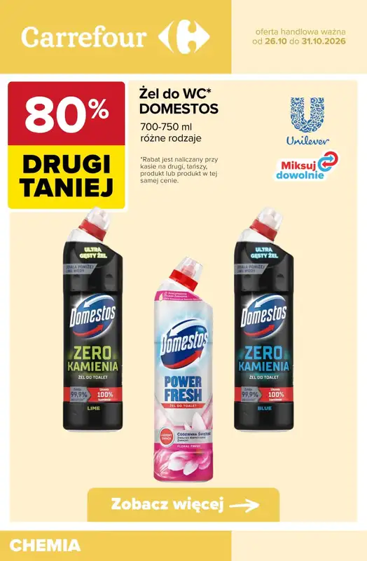 Carrefour - gazetka promocyjna -80% taniej na drugi produkt od wtorku 27.10 do soboty 31.10 - strona 9