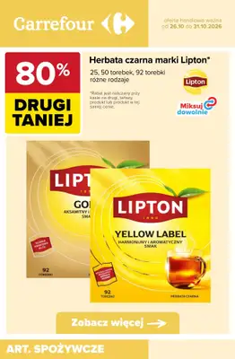 Carrefour - gazetka promocyjna -80% taniej na drugi produkt od wtorku 27.10 do soboty 31.10 - strona 7