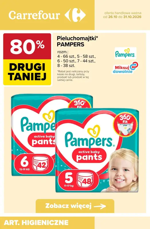 Carrefour - gazetka promocyjna -80% taniej na drugi produkt od wtorku 27.10 do soboty 31.10 - strona 10