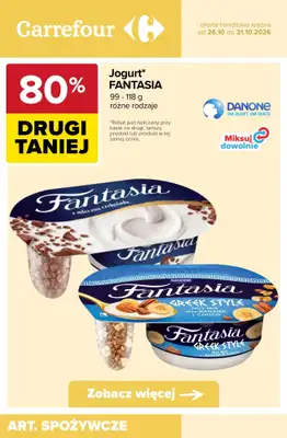 Carrefour - gazetka promocyjna -80% taniej na drugi produkt od wtorku 27.10 do soboty 31.10 - strona 5