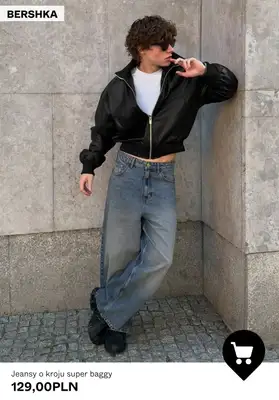 Bershka - gazetka promocyjna Jeansy męskie od wtorku 27.10  - strona 2