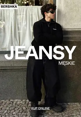 Bershka - gazetka promocyjna Jeansy męskie od wtorku 27.10 