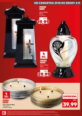 Kaufland - gazetka promocyjna Oferta Kaufland - Znicze od czwartku 29.10 do środy 04.11 - strona 9