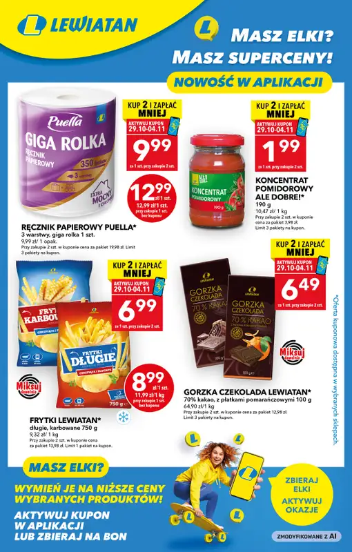 LEWIATAN - gazetka promocyjna Masz Elki? Masz Superceny!  