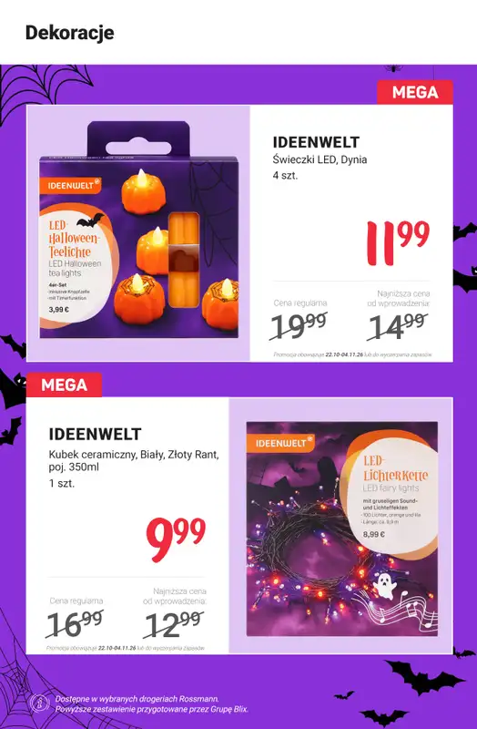 Rossmann - gazetka promocyjna Okazje na Halloween od poniedziałku 26.10 do środy 28.10 - strona 7