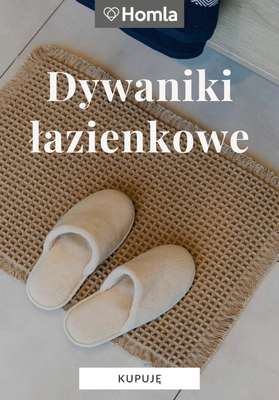 Homla - gazetka promocyjna Dywaniki łazienkowe od poniedziałku 26.10 