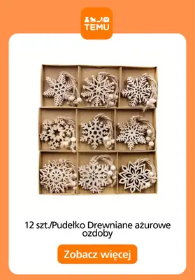 Temu - gazetka promocyjna Świąteczne ozdoby od poniedziałku 26.10  - strona 3