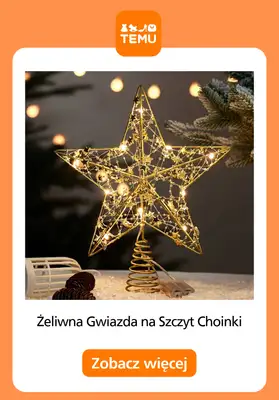 Temu - gazetka promocyjna Świąteczne ozdoby od poniedziałku 26.10  - strona 2