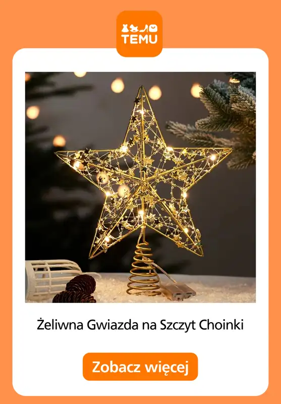Temu - gazetka promocyjna Świąteczne ozdoby od poniedziałku 26.10  - strona 2
