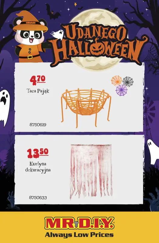 MR. DIY - gazetka promocyjna Udanego Halloween od piątku 18.09 do piątku 30.10 - strona 8