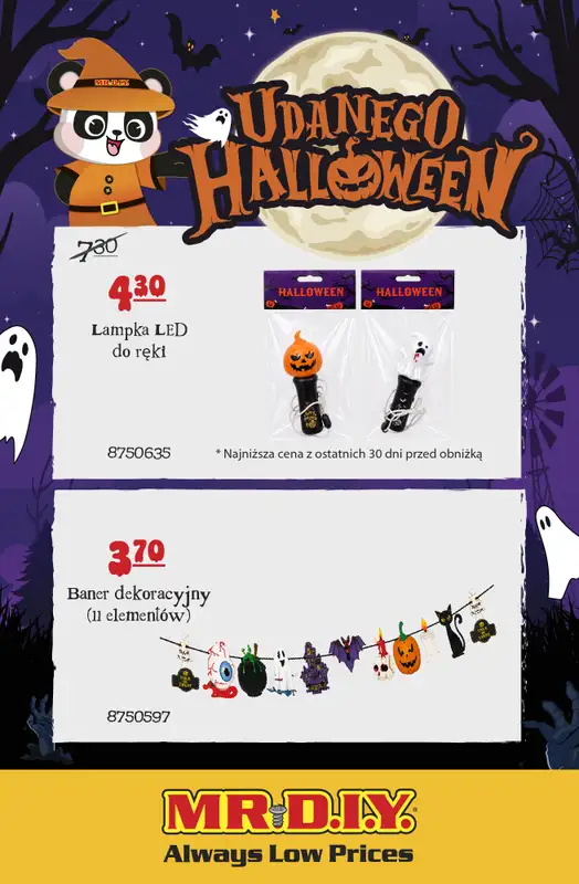 MR. DIY - gazetka promocyjna Udanego Halloween od piątku 18.09 do piątku 30.10 - strona 11