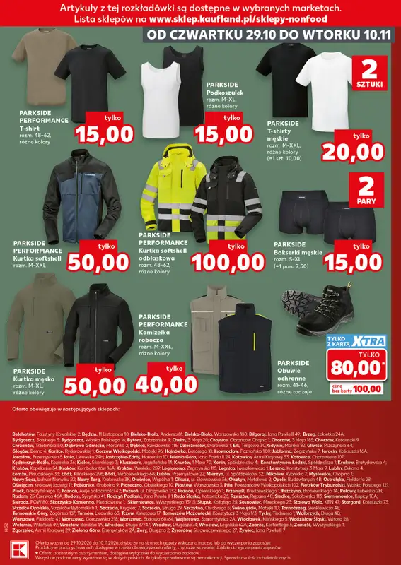 Kaufland - gazetka promocyjna Oferta Kaufland - Non Food od czwartku 29.10 do wtorku 10.11 - strona 15