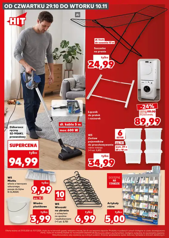 Kaufland - gazetka promocyjna Oferta Kaufland - Non Food od czwartku 29.10 do wtorku 10.11 - strona 16