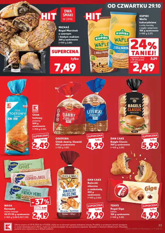 Kaufland - gazetka promocyjna Gazetka Tygodnia od czwartku 29.10 do środy 04.11 - strona 33