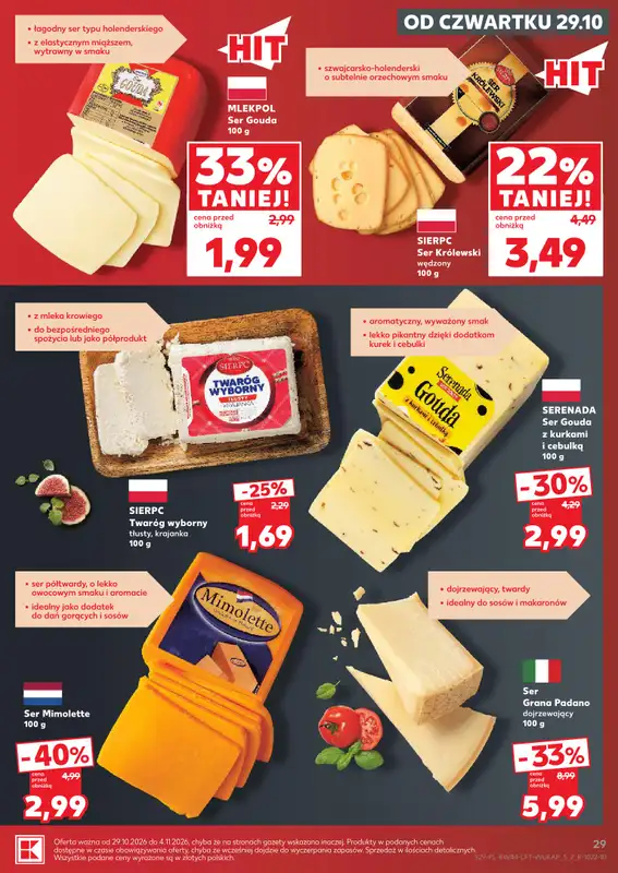Kaufland - gazetka promocyjna Gazetka Tygodnia od czwartku 29.10 do środy 04.11 - strona 29