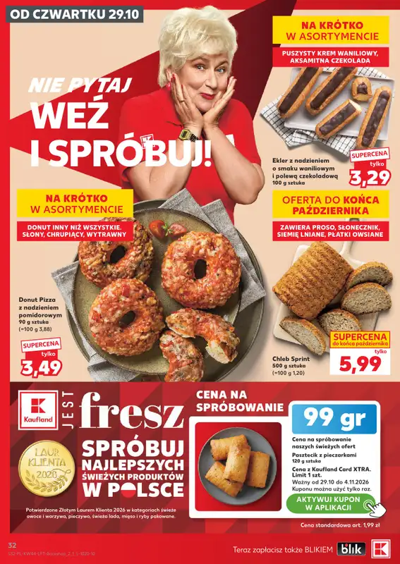 Kaufland - gazetka promocyjna Gazetka Tygodnia od czwartku 29.10 do środy 04.11 - strona 32