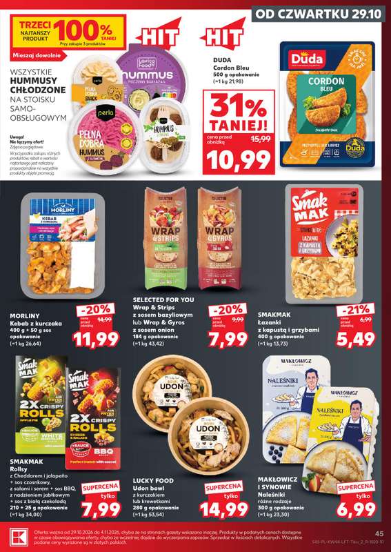 Kaufland - gazetka promocyjna Gazetka Tygodnia od czwartku 29.10 do środy 04.11 - strona 45