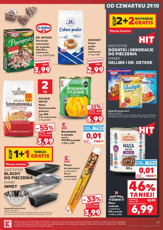 Kaufland - gazetka promocyjna Gazetka Tygodnia od czwartku 29.10 do środy 04.11 - strona 47
